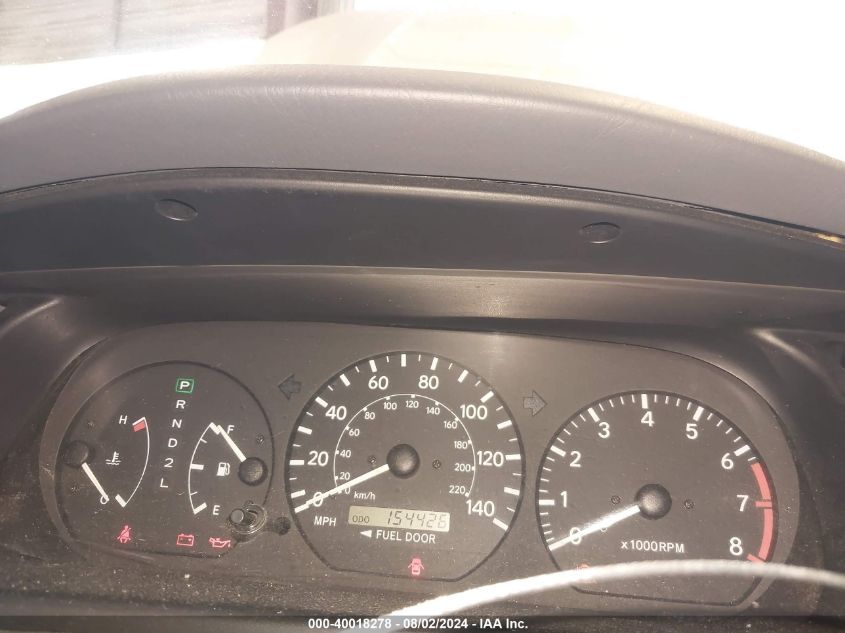 2000 Toyota Camry Le VIN: JT2BG22K4Y0507826 Lot: 40018278