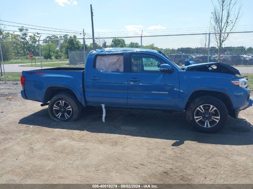 2019 Toyota Tacoma Trd Sport VIN: 5TFCZ5AN4KX188607 Lot: 40018279