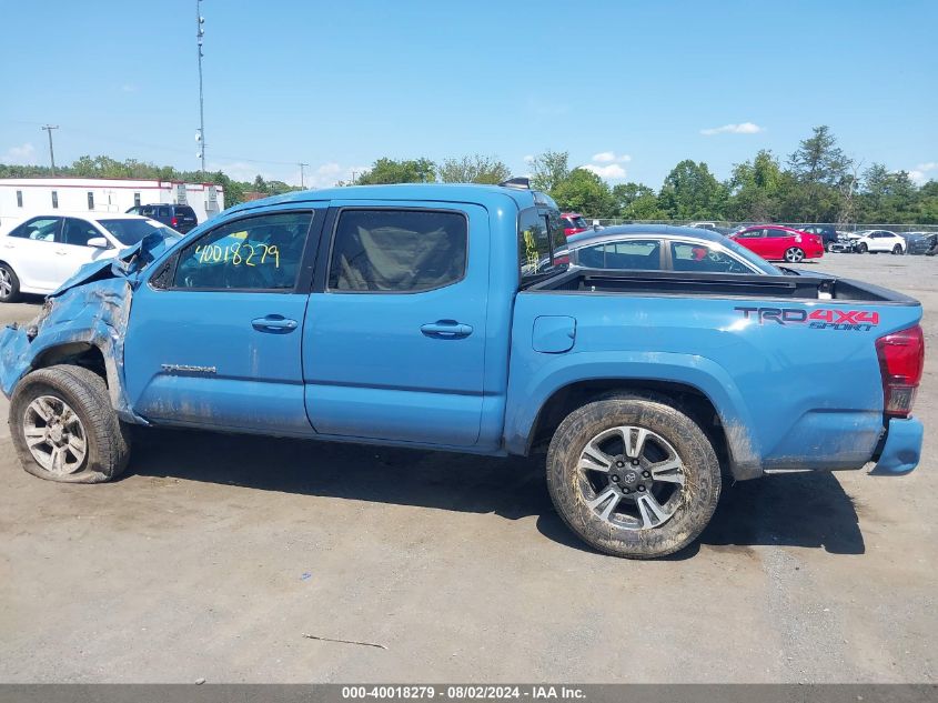 2019 Toyota Tacoma Trd Sport VIN: 5TFCZ5AN4KX188607 Lot: 40018279