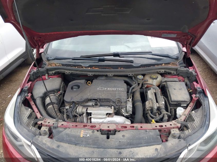 2018 Chevrolet Cruze Lt Auto VIN: 1G1BE5SM8J7102994 Lot: 40018284