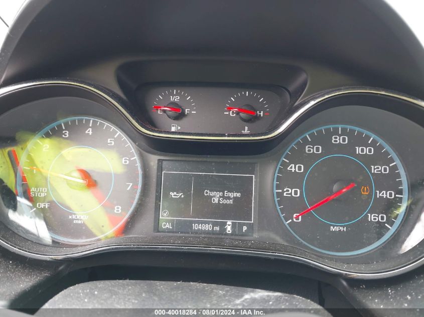 2018 Chevrolet Cruze Lt Auto VIN: 1G1BE5SM8J7102994 Lot: 40018284