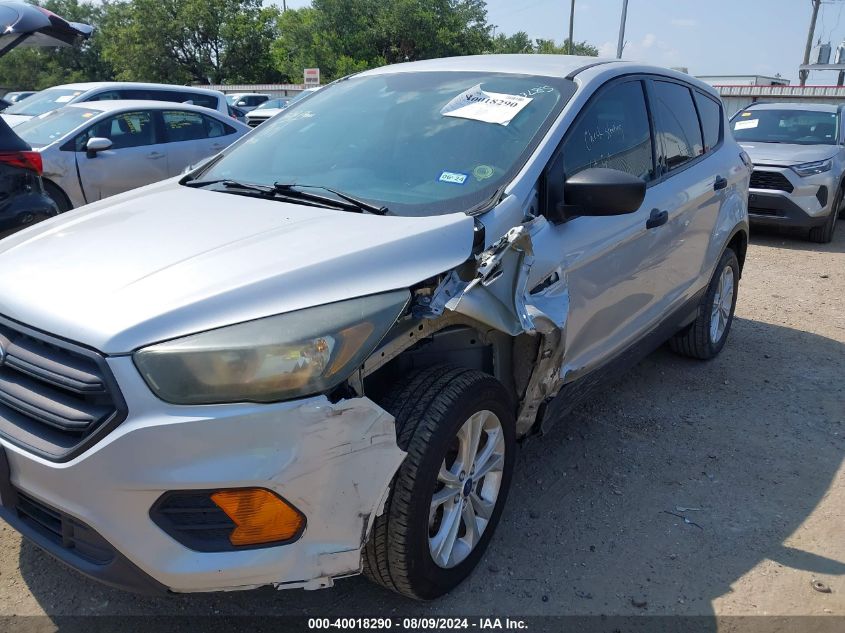 2018 Ford Escape S VIN: 1FMCU0F7XJUA96957 Lot: 40018290