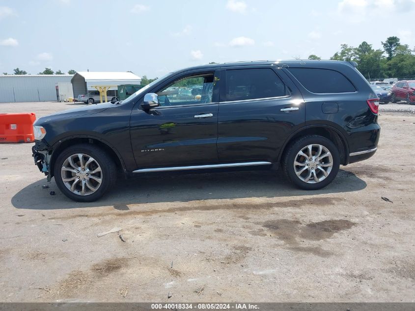 2016 Dodge Durango Citadel VIN: 1C4RDJEGXGC412961 Lot: 40018334