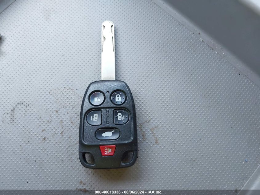 2012 Honda Odyssey Touring/Touring Elite VIN: 5FNRL5H98CB051380 Lot: 40018335