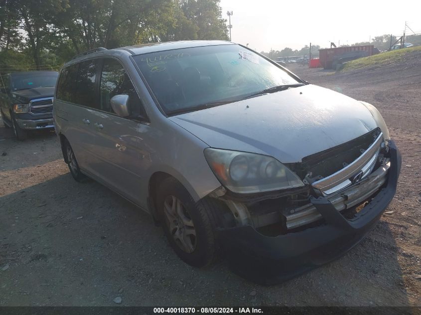 2005 Honda Odyssey Touring VIN: 5FNRL38845B043520 Lot: 40018370