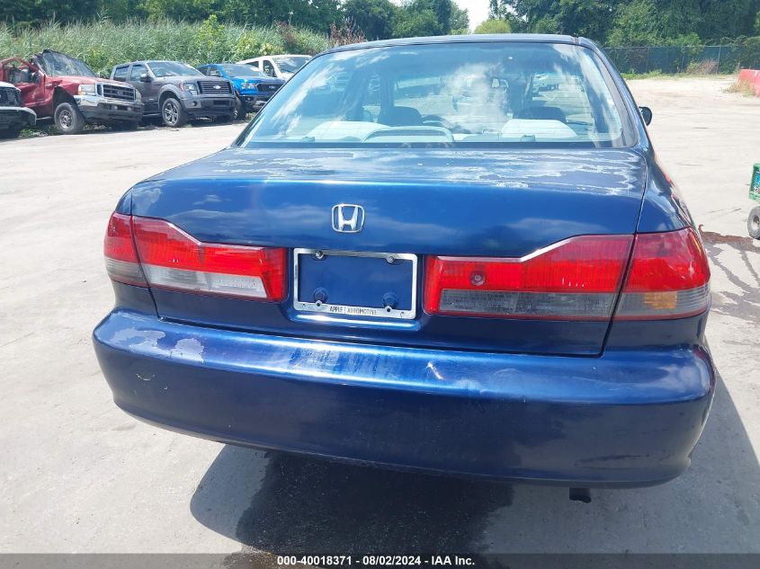 2001 Honda Accord 2.3 Lx VIN: 1HGCG66561A043320 Lot: 40018371