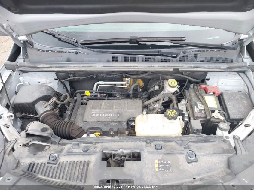 2017 Chevrolet Trax Ls VIN: KL7CJNSB6HB192186 Lot: 40018376