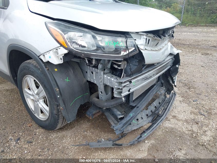 2017 Chevrolet Trax Ls VIN: KL7CJNSB6HB192186 Lot: 40018376