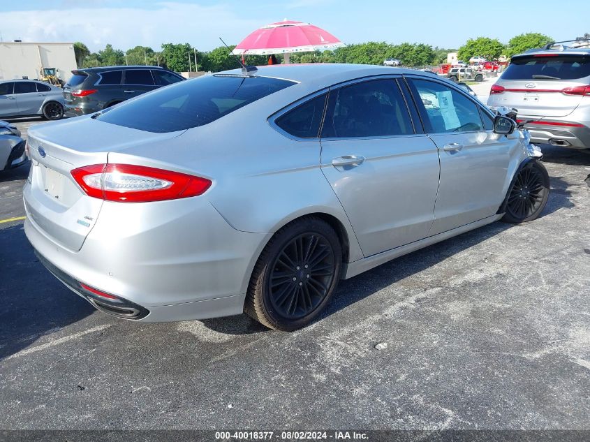 2014 Ford Fusion Se VIN: 3FA6P0H9XER161168 Lot: 40018377