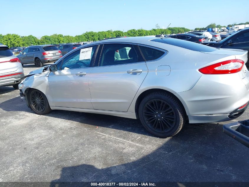 2014 Ford Fusion Se VIN: 3FA6P0H9XER161168 Lot: 40018377