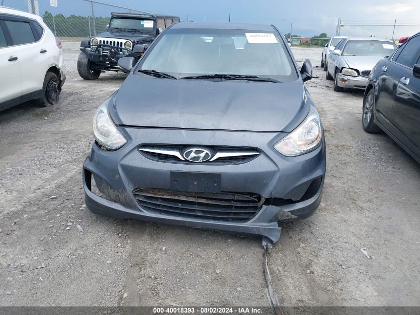 2013 Hyundai Accent Se VIN: KMHCU5AE6DU061680 Lot: 40018393