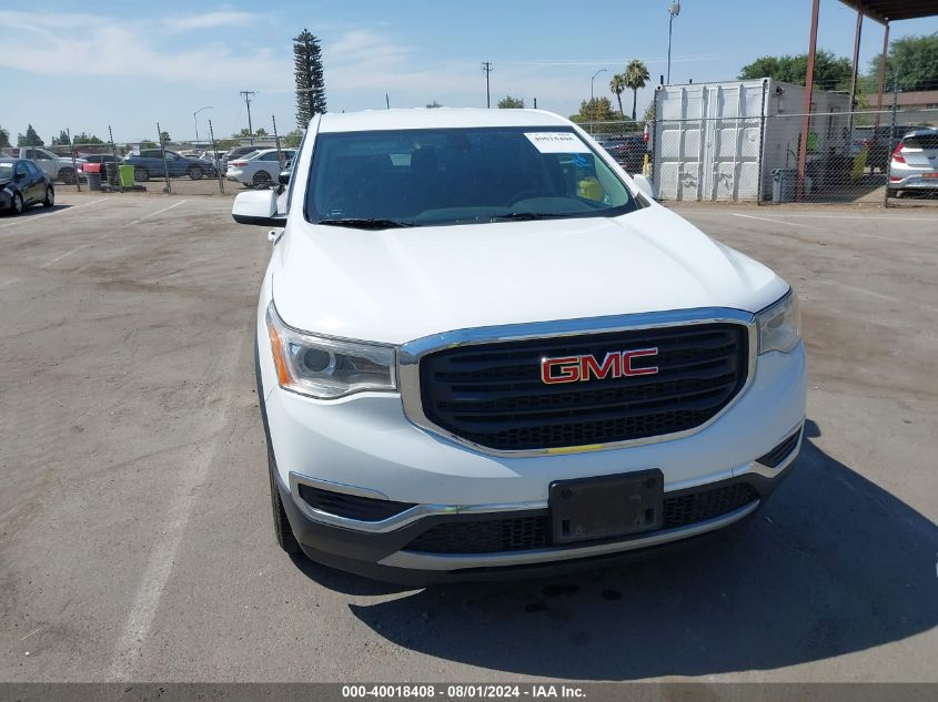 2017 GMC Acadia Sle-1 VIN: 1GKKNKLA6HZ151009 Lot: 40018408