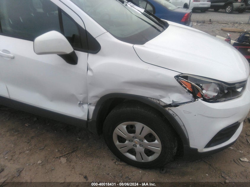 2017 CHEVROLET TRAX LS - 3GNCJKSB6HL239594