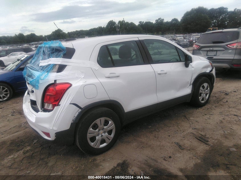 2017 CHEVROLET TRAX LS - 3GNCJKSB6HL239594