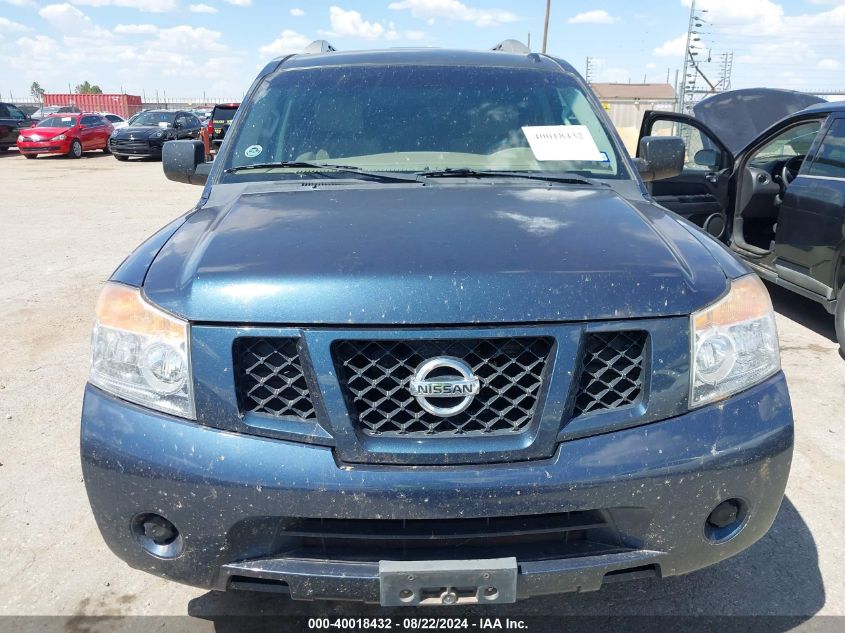 2015 Nissan Armada Sv VIN: 5N1BA0ND0FN615933 Lot: 40018432