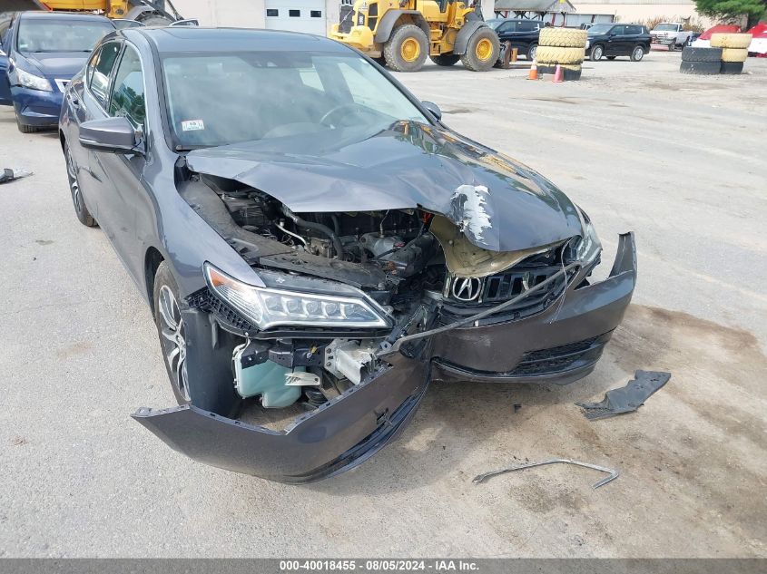 2017 Acura Tlx Technology Package VIN: 19UUB1F54HA010445 Lot: 40018455