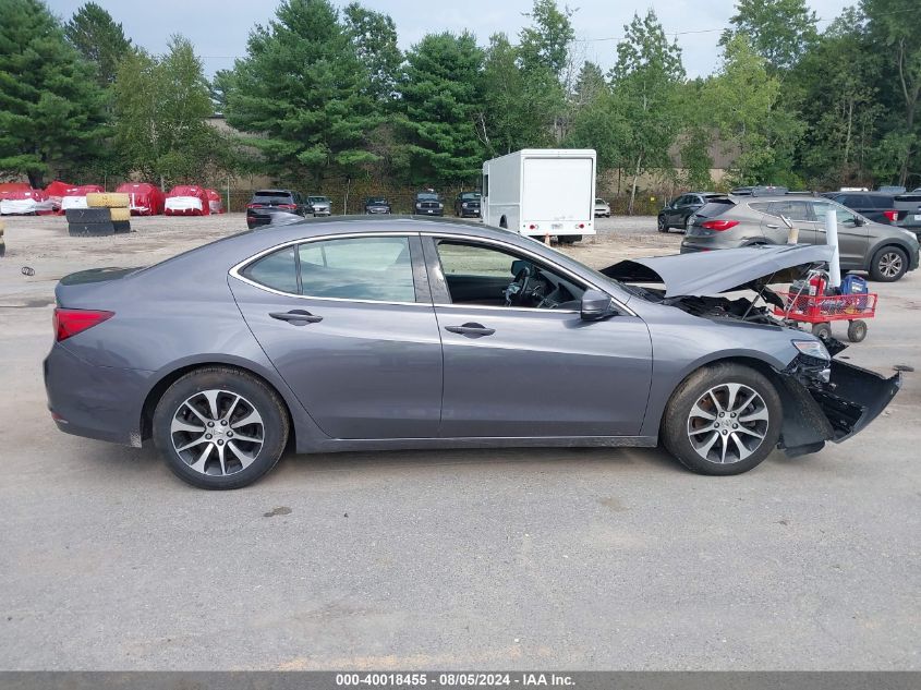 2017 Acura Tlx Technology Package VIN: 19UUB1F54HA010445 Lot: 40018455