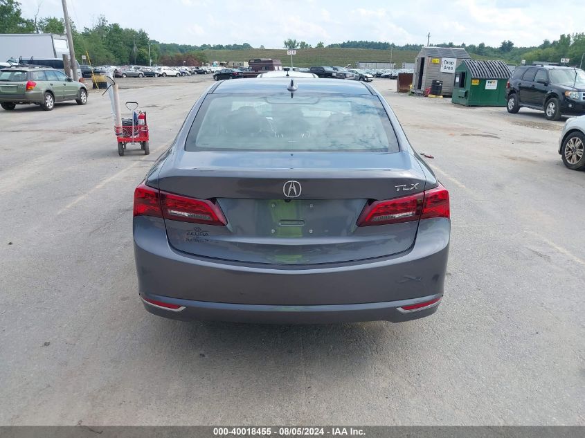 2017 Acura Tlx Technology Package VIN: 19UUB1F54HA010445 Lot: 40018455