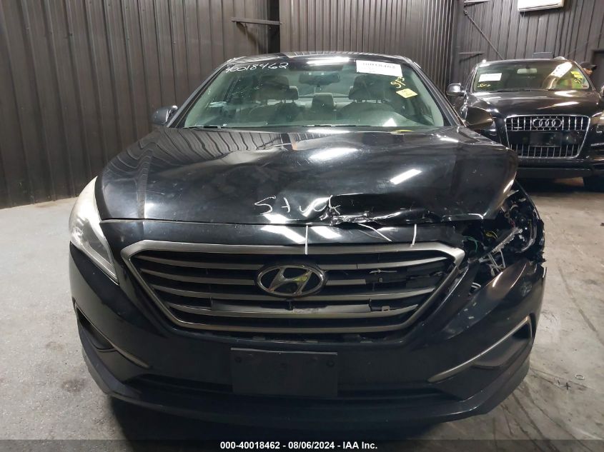 2016 Hyundai Sonata Se VIN: 5NPE24AF3GH303829 Lot: 40018462