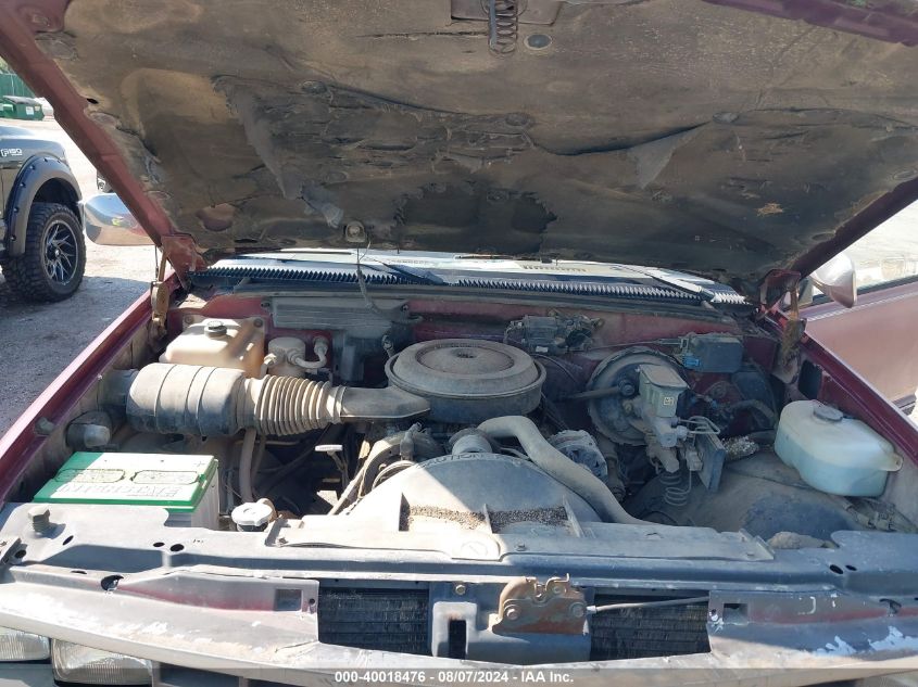 1989 Chevrolet Gmt-400 C1500 VIN: 1GCDC14K1KE190102 Lot: 40018476