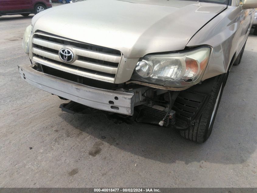 2006 Toyota Highlander Limited V6 VIN: JTEEP21A660184157 Lot: 40018477