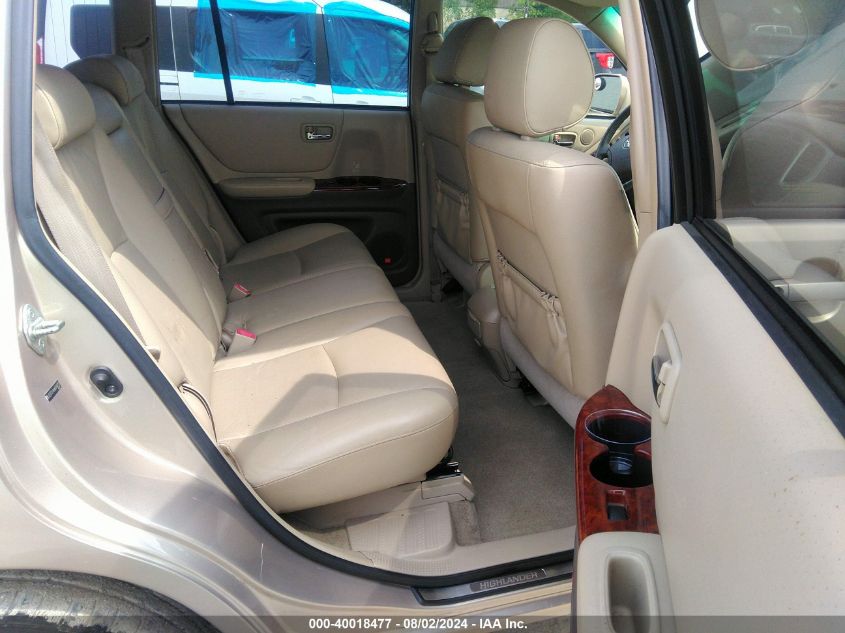 2006 Toyota Highlander Limited V6 VIN: JTEEP21A660184157 Lot: 40018477