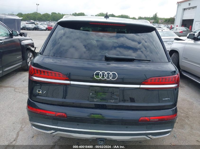 2020 Audi Q7 Prestige VIN: WA1VXAF74LD001168 Lot: 40018480