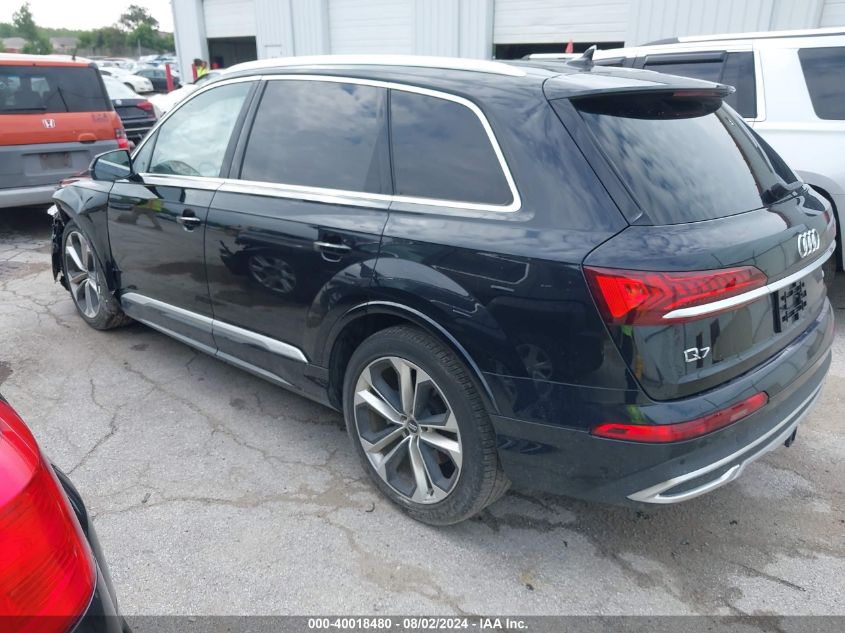 2020 Audi Q7 Prestige VIN: WA1VXAF74LD001168 Lot: 40018480