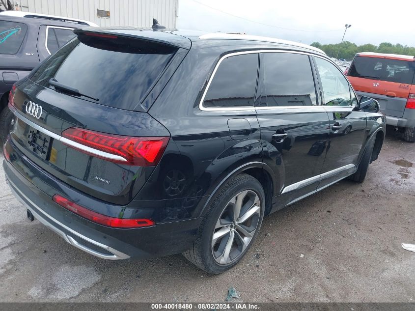 2020 Audi Q7 Prestige VIN: WA1VXAF74LD001168 Lot: 40018480