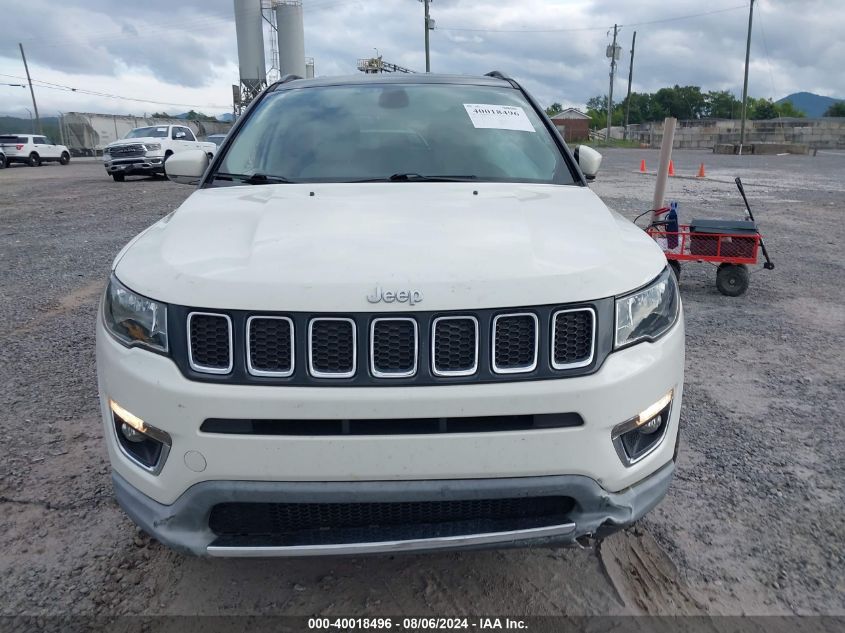 2019 Jeep Compass Limited 4X4 VIN: 3C4NJDCB7KT734700 Lot: 40018496