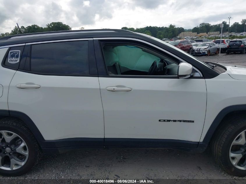 2019 Jeep Compass Limited 4X4 VIN: 3C4NJDCB7KT734700 Lot: 40018496