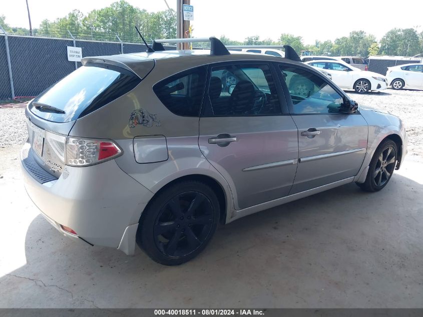 JF1GH63608H829907 | 2008 SUBARU IMPREZA OUTBACK SPORT