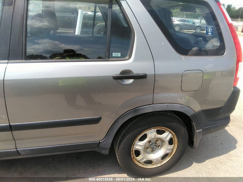 2005 Honda Cr-V Lx VIN: JHLRD78575C029279 Lot: 40018535