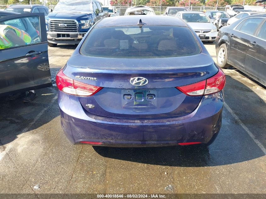 2013 Hyundai Elantra Gls/Limited VIN: 5NPDH4AE9DH203425 Lot: 40018546