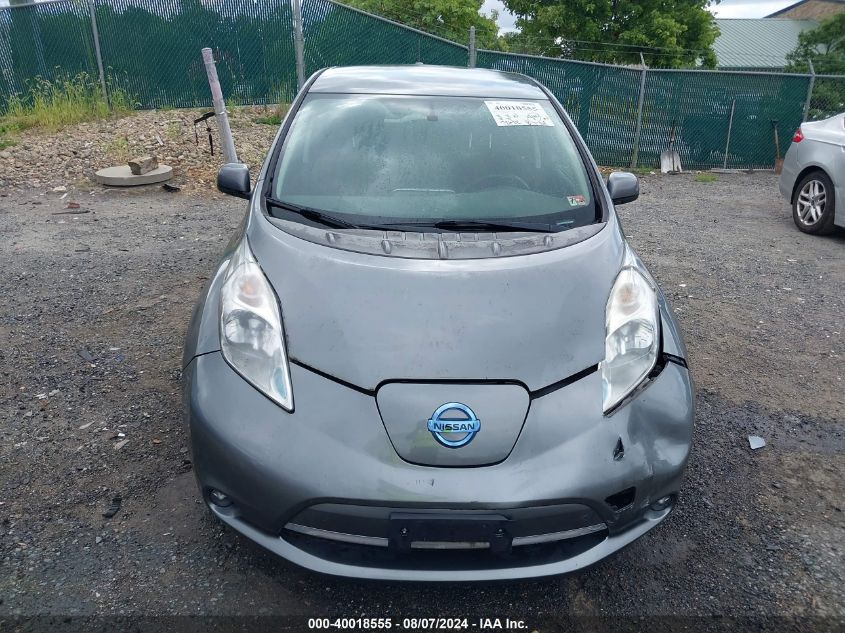 2015 Nissan Leaf S VIN: 1N4AZ0CP4FC313892 Lot: 40018555