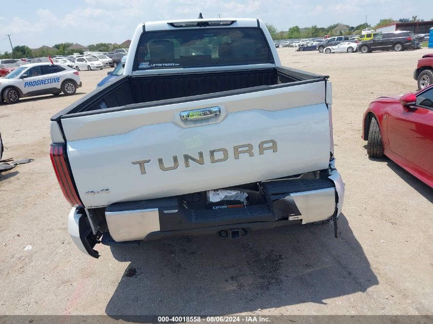 2024 Toyota Tundra Hybrid Capstone VIN: 5TFVC5DB8RX052731 Lot: 40018558