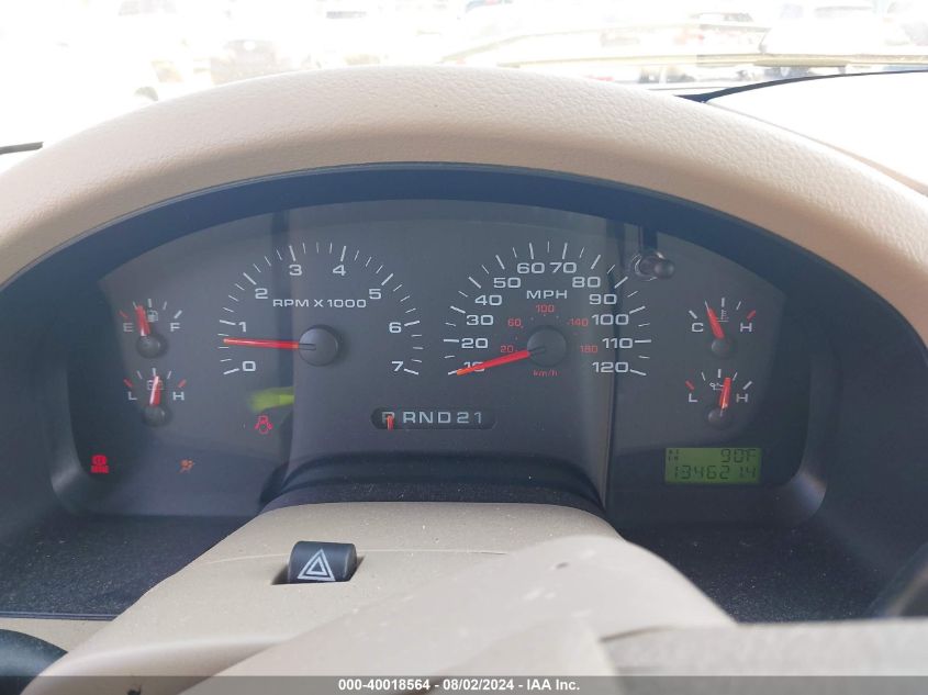 2005 Ford F150 VIN: 1FTPX125X5FA55603 Lot: 40018564