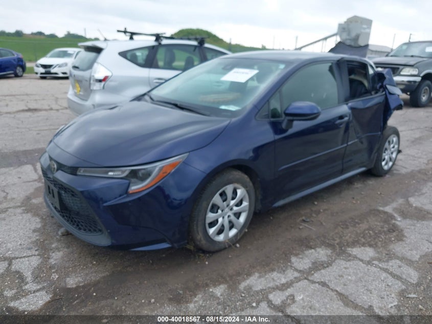 2021 TOYOTA COROLLA LE - JTDEPMAE5MJ184869