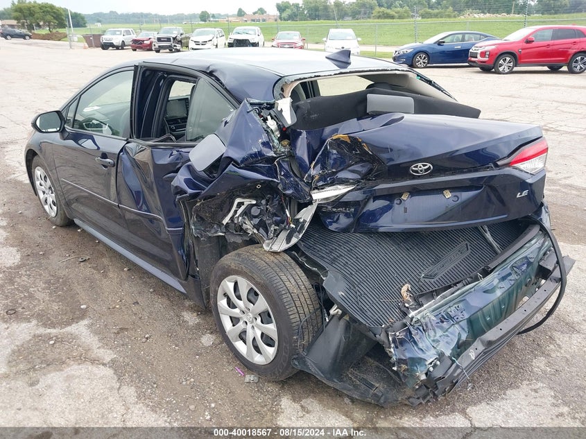 2021 TOYOTA COROLLA LE - JTDEPMAE5MJ184869