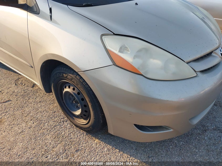 2008 Toyota Sienna Ce VIN: 5TDZK23C08S204275 Lot: 40018580