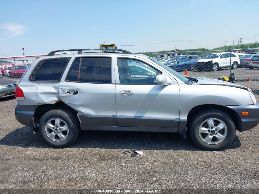 2005 Hyundai Santa Fe Gls/Lx VIN: KM8SC13E55U024268 Lot: 40018594