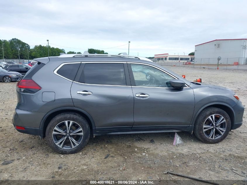 2019 Nissan Rogue Sv VIN: JN8AT2MT7KW505193 Lot: 40018621