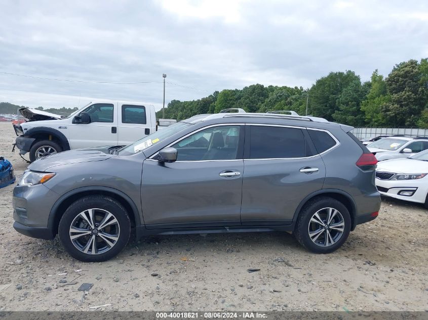 2019 Nissan Rogue Sv VIN: JN8AT2MT7KW505193 Lot: 40018621