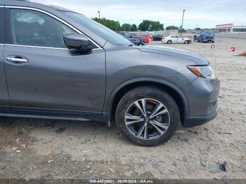 2019 Nissan Rogue Sv VIN: JN8AT2MT7KW505193 Lot: 40018621