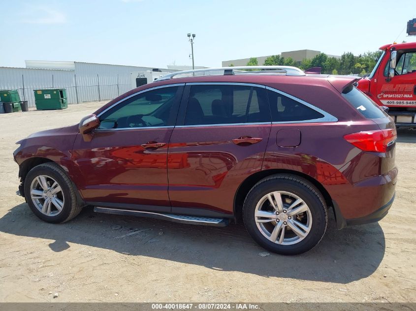 2014 Acura Rdx VIN: 5J8TB4H52EL017257 Lot: 40018647