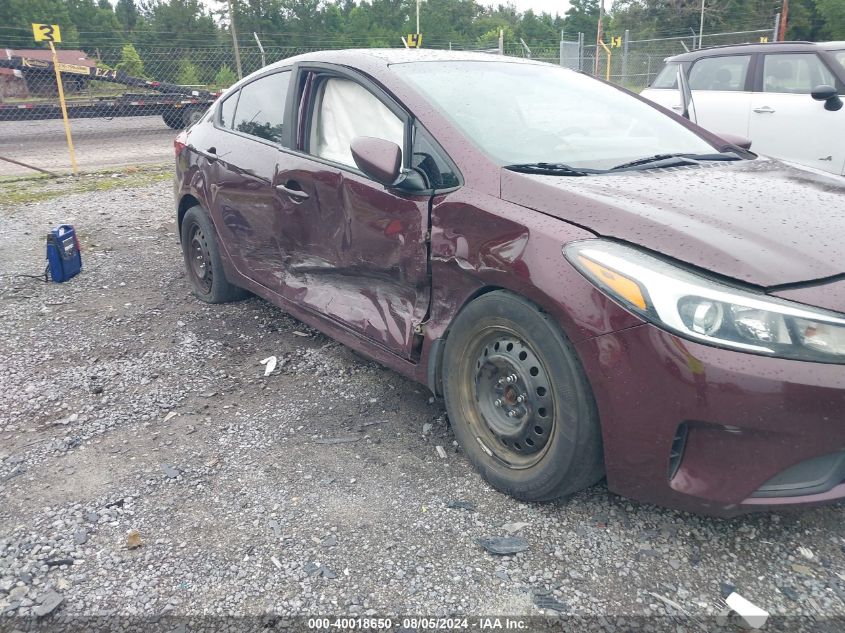 2018 Kia Forte Lx VIN: 3KPFK4A77JE176298 Lot: 40018650