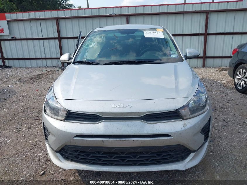 2023 Kia Rio Lx VIN: 3KPA24AD1PE599368 Lot: 40018654