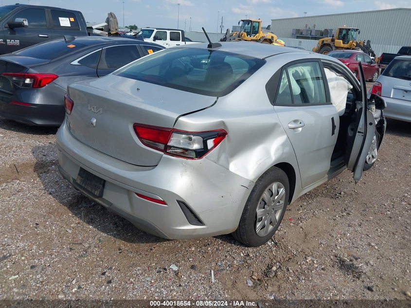 VIN 3KPA24AD1PE599368 2023 KIA RIO LX