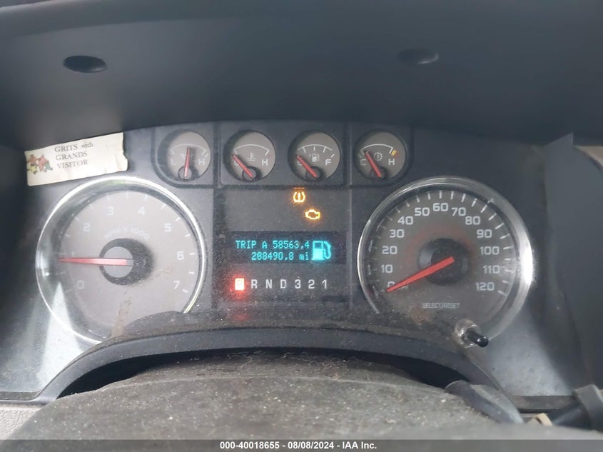 2010 Ford F-150 Fx2 Sport/Stx/Xl/Xlt VIN: 1FTEX1C88AFB44130 Lot: 40018655