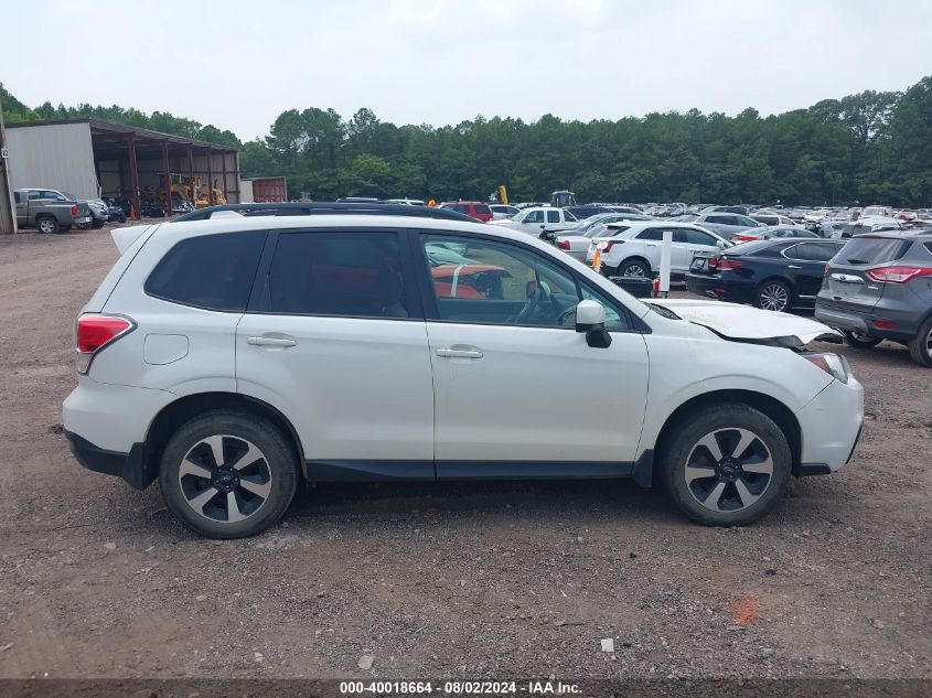 2018 Subaru Forester 2.5I Premium VIN: JF2SJAEC7JH616071 Lot: 40018664